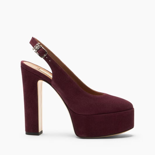 Casadei Patty Platform Renna Sandal Ruby 1G659A1301RENNA Casadei Patty Platform Renna Sandal Ruby 1G659A1301RENNA