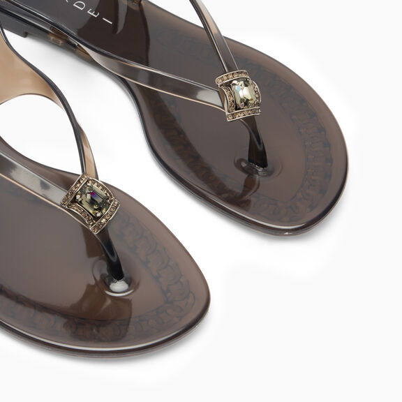 Casadei صندل Jelly Thong Black 2Y263B0101BEACH Casadei صندل Jelly Thong Black 2Y263B0101BEACH