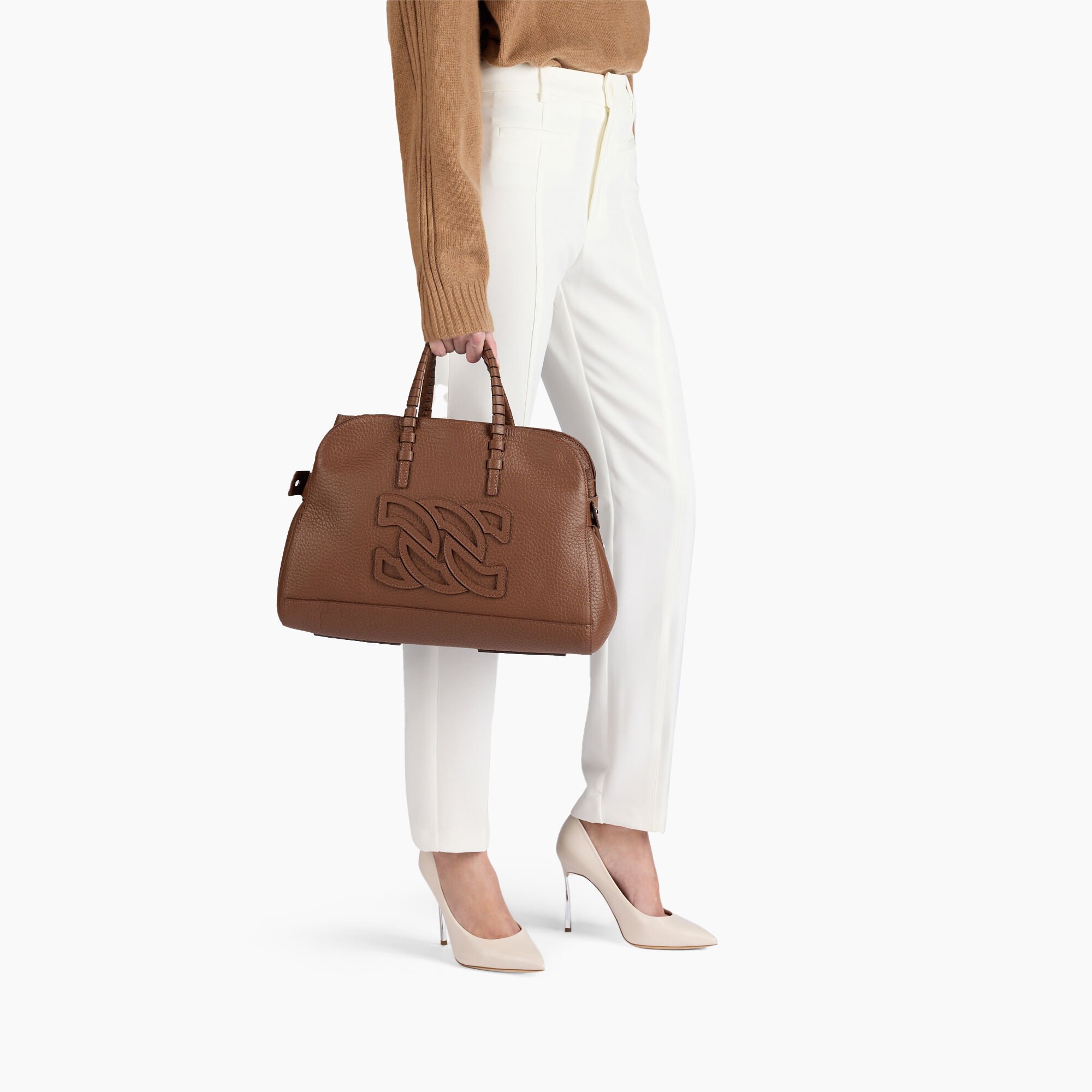 Casadei Park Avenue Mini Bag Cocoa 3W485A0000PKIMG Casadei Park Avenue Mini Bag Cocoa 3W485A0000PKIMG