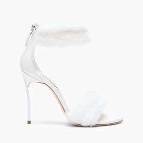 Casadei Blade Diva Minorca Sandal White 1L487C100TT0593