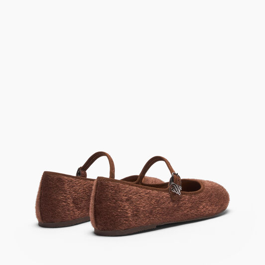Casadei New Ballet Flat Carob 1A314C0101C3114 Casadei New Ballet Flat Carob 1A314C0101C3114