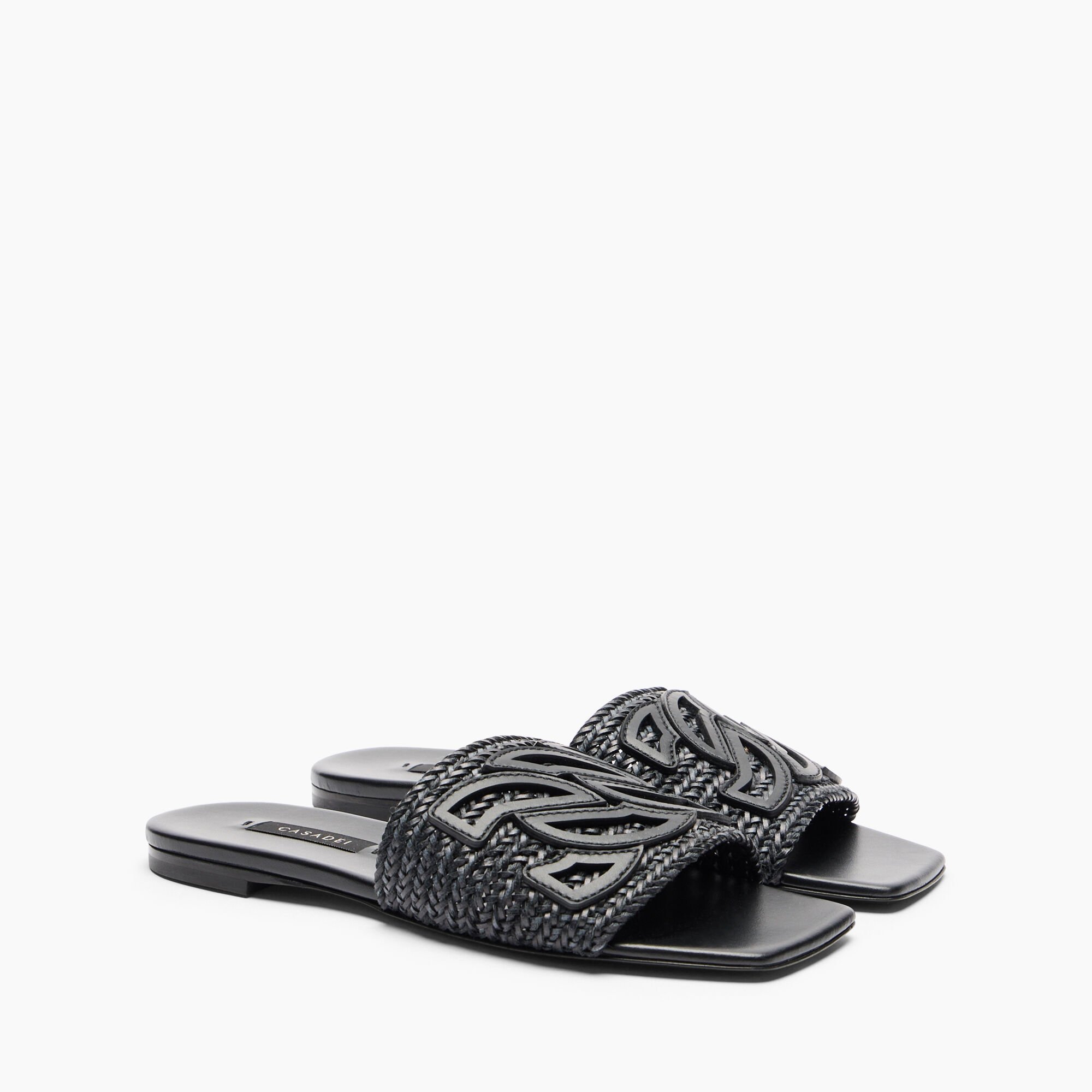 Casadei Positano Flat Black 1M449J0101POSIT