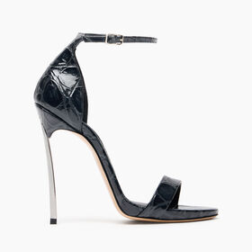 Casadei Cappa Blade Jurassic Sandals Black 1L224L120MC2639