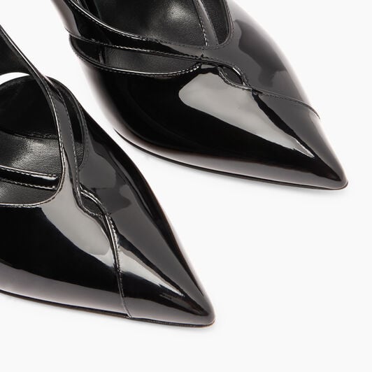 Casadei Samurai Blade Pumps Black 1F010A100MC1444 Casadei Samurai Blade Pumps Black 1F010A100MC1444