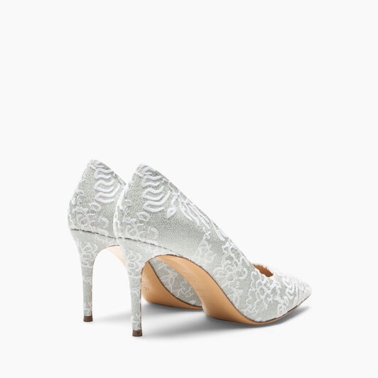 Casadei Julia Rigel Pump Silver 1F082C0801RIGEL Casadei Julia Rigel Pump Silver 1F082C0801RIGEL