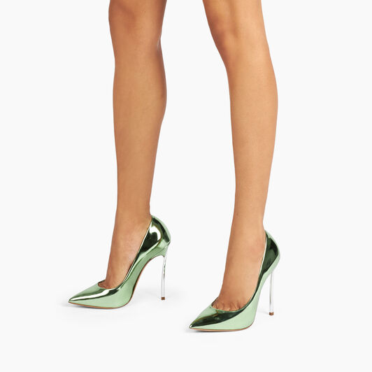 Casadei Blade Interstellar Pumps Milk and Mint 1F916W120MINTER