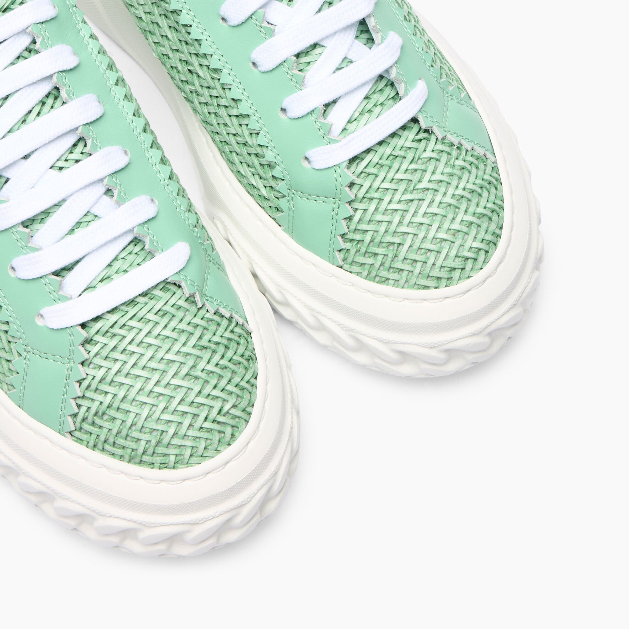 Casadei Off Road Hanoi Sneakers Milk and Mint 2X822P0201HANOI