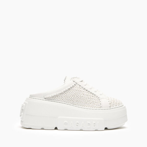 Casadei Nexus Sabot Hanoi White 2X068J0701HANOI Casadei Nexus Sabot Hanoi White 2X068J0701HANOI