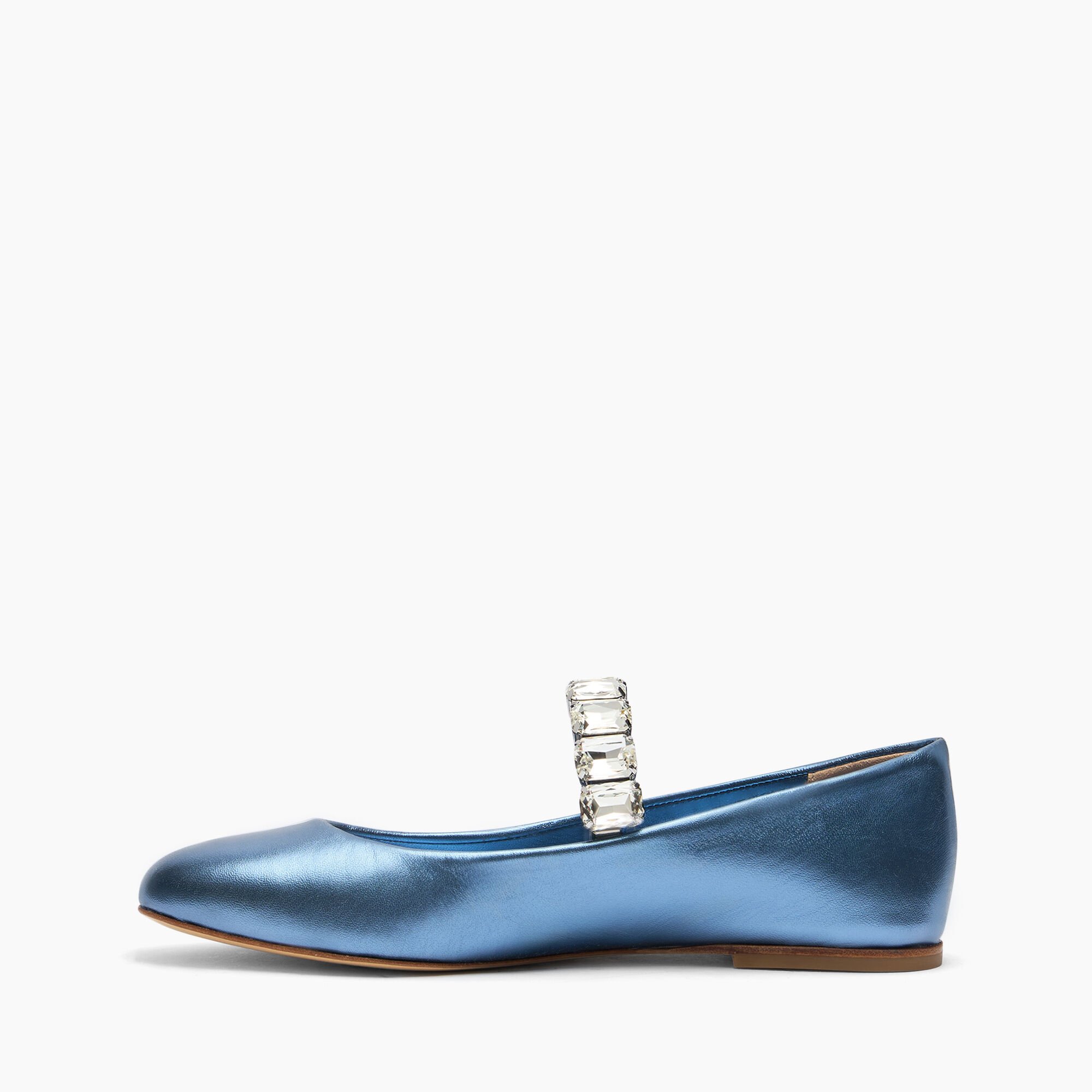 Casadei Flash Ballet Flats Denim 1A283J0101C2676