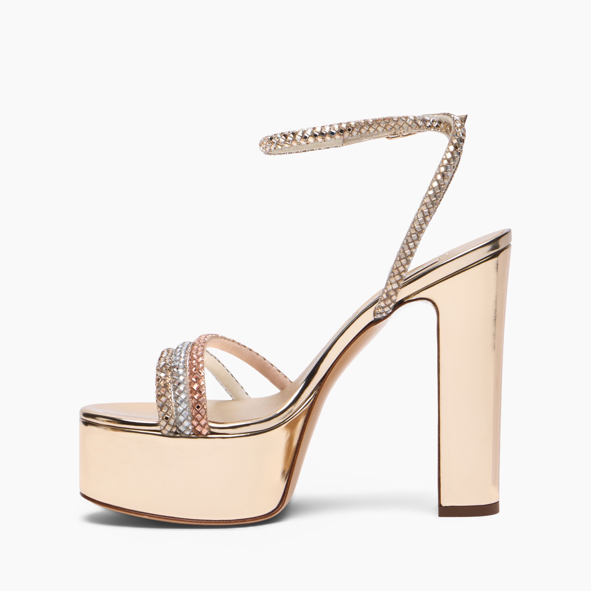 Casadei Plateforme Patty Andromeda Platinum 1L444B1301C2967