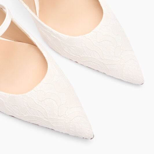 Casadei Julia Penny Liberty Pumps White 1F014A0801T0520 Casadei Julia Penny Liberty Pumps White 1F014A0801T0520