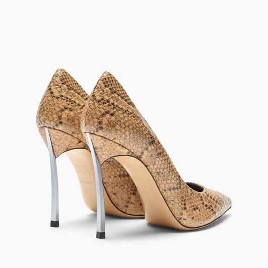 Casadei Blade Basilisco Pump Natural 1F915W100MC3088 Casadei Blade Basilisco Pump Natural 1F915W100MC3088