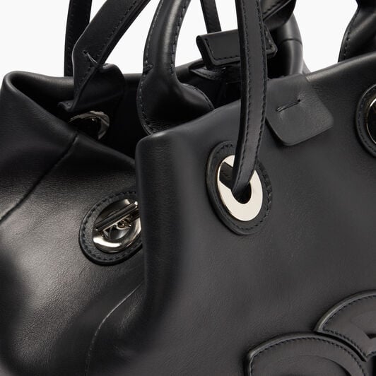 Casadei Dome Bag Black 3W468J0000NAPON Casadei Dome Bag Black 3W468J0000NAPON