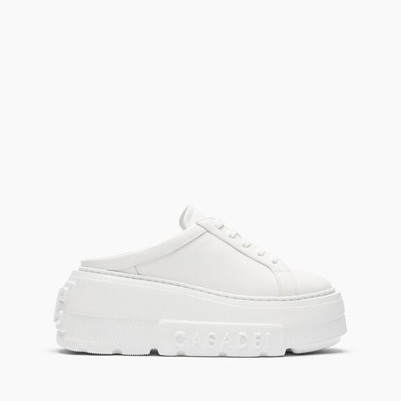 Casadei Nexus Sabot Salento White 2X067J0701SALEN Casadei Nexus Sabot Salento White 2X067J0701SALEN