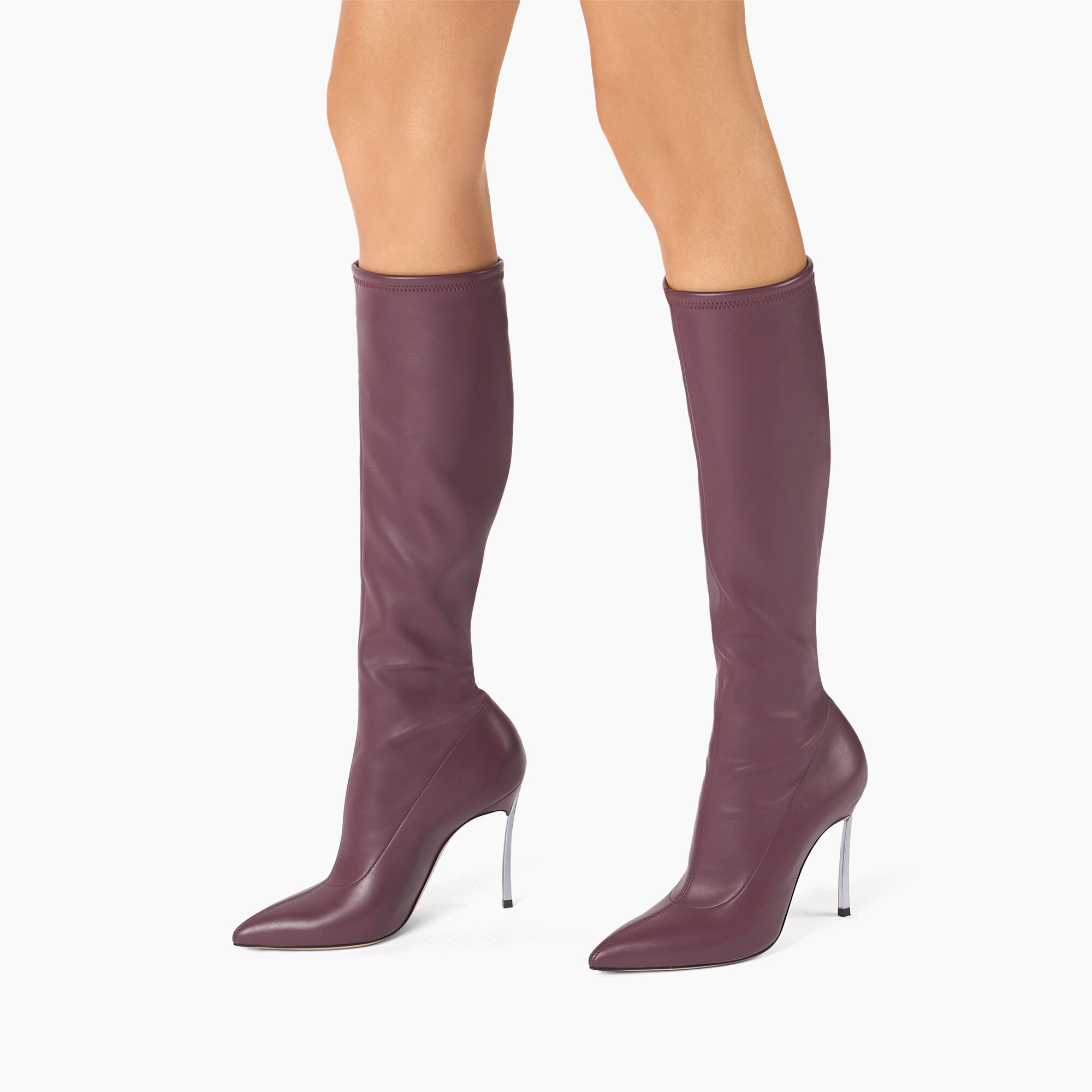 Casadei Blade To the Knee Boots Ladybug 1S330Y100MC2274