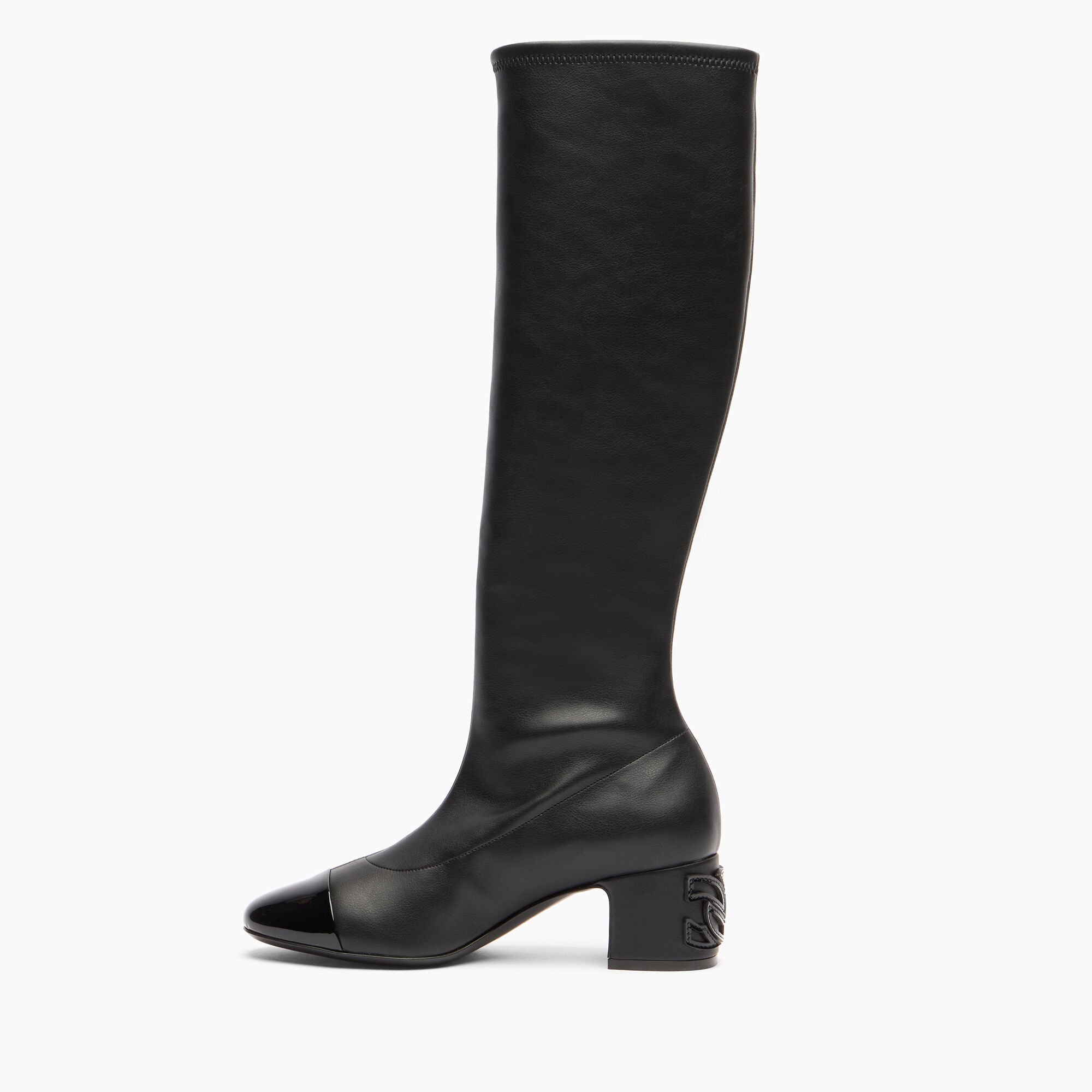 Casadei Nuova Mun To The Knee Black 1S388A0501T0440
