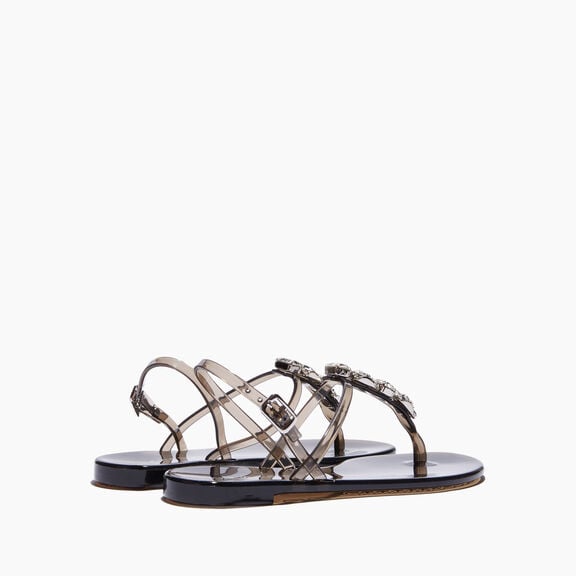 Casadei صندل جيلي بين الأصابع Black 2Y010D0101BEACH Casadei صندل جيلي بين الأصابع Black 2Y010D0101BEACH