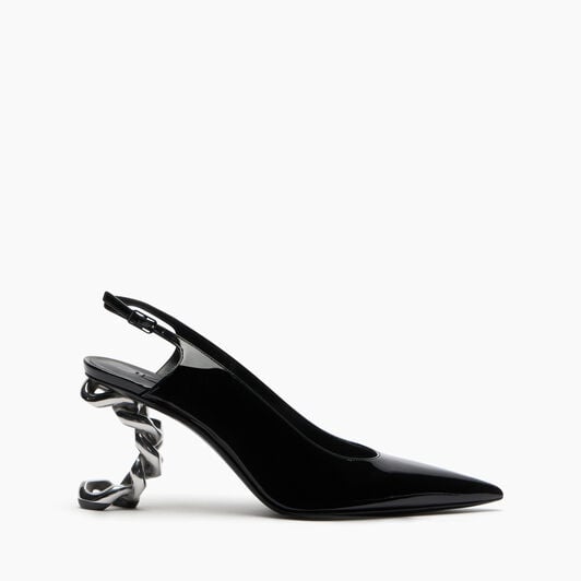 Casadei Slingback Infinity Black 1G662A080MC2907 Casadei Slingback Infinity Black 1G662A080MC2907