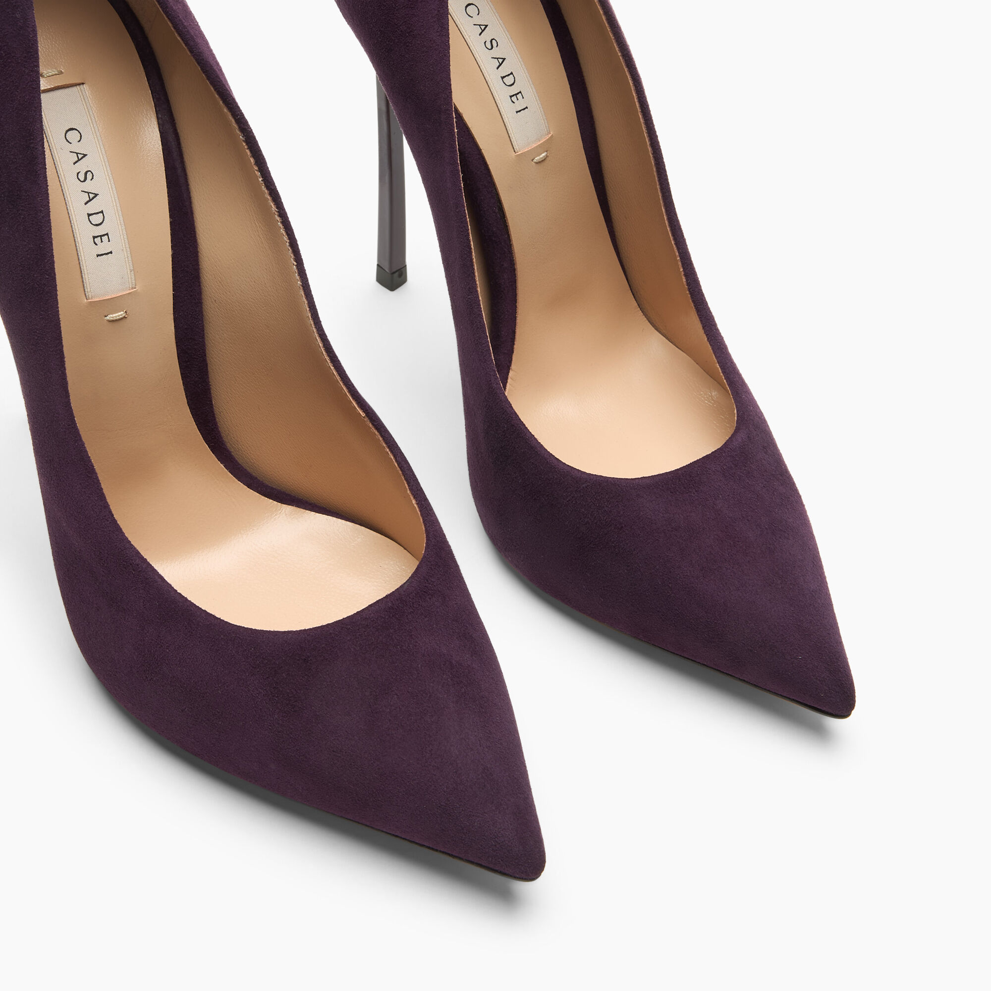 Casadei Escarpin Blade Suede Prince 1F916W120TCAMOS Casadei Escarpin Blade Suede Prince 1F916W120TCAMOS