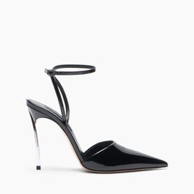 Casadei Superblade Sharp Samurai Pump Black 1G676B100MC1313