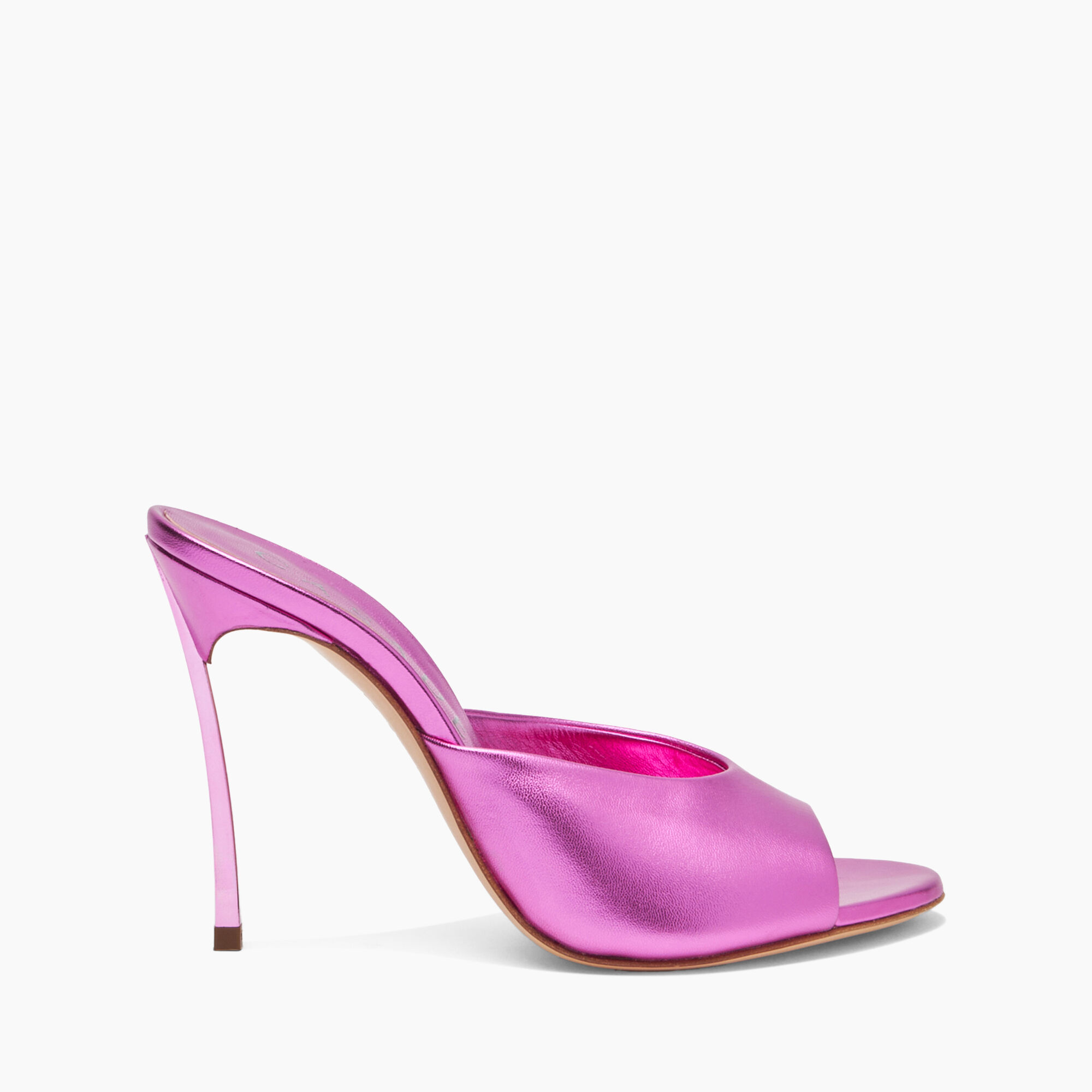 Blade Flash Mules in Fuchsia for Women Casadei