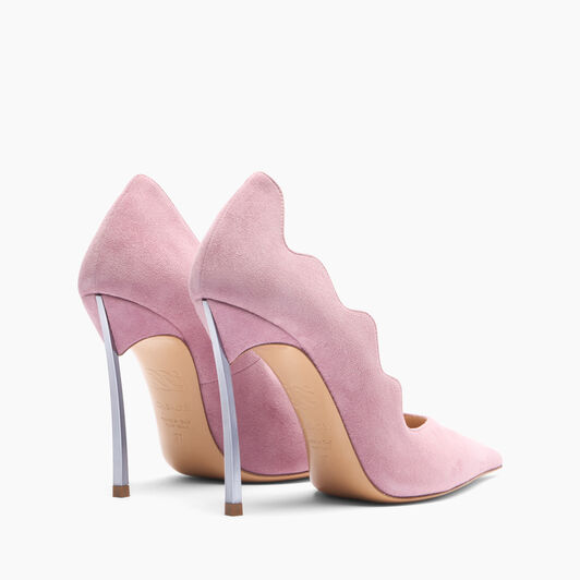 Casadei Superblade Suede Pumps Mauve 1F023A100MCAMOS Casadei Superblade Suede Pumps Mauve 1F023A100MCAMOS