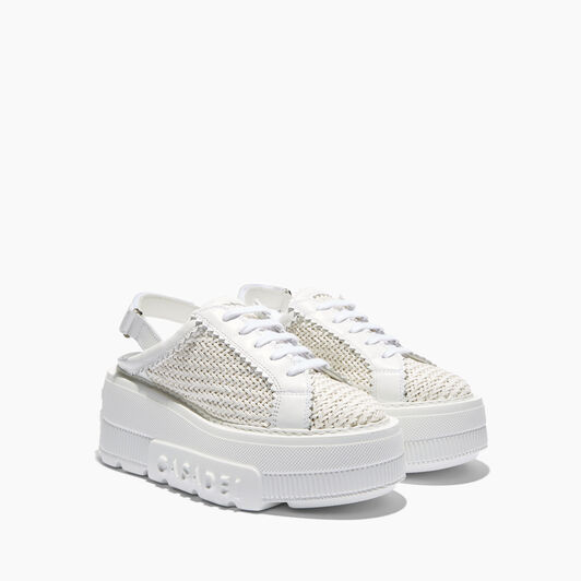 Casadei Hanoi Slingback Sneakers White 2X950V0701T0249