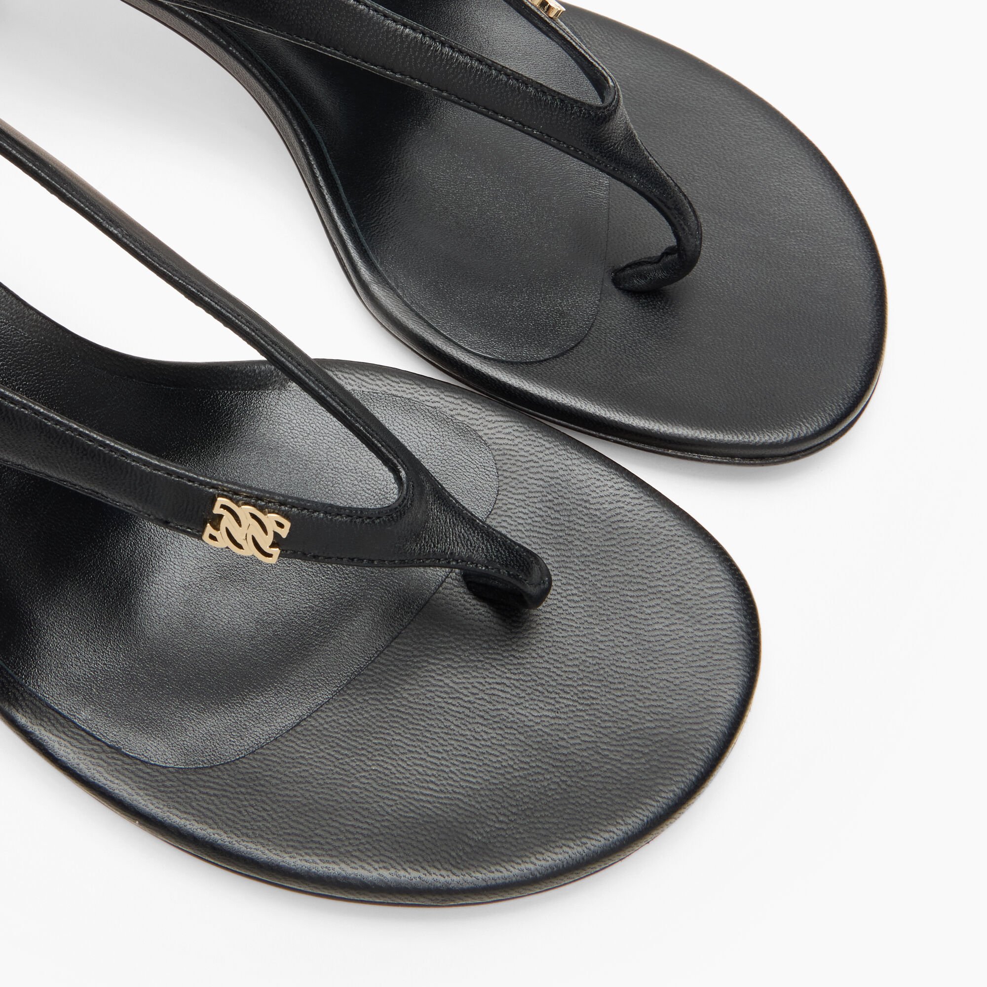 Casadei Chic Julia Kitten Sandal Black 1H079B0501C3029