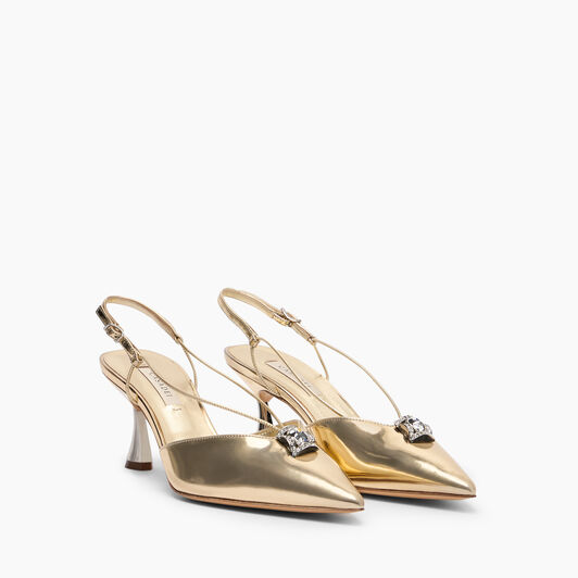 Casadei K-Blade Interstellar Cas2025 Slingback Platinum 1G623J060MC2632
