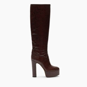 Casadei Patty Basilisco Boot Saddle 1S381A1301BASIL Casadei Patty Basilisco Boot Saddle 1S381A1301BASIL