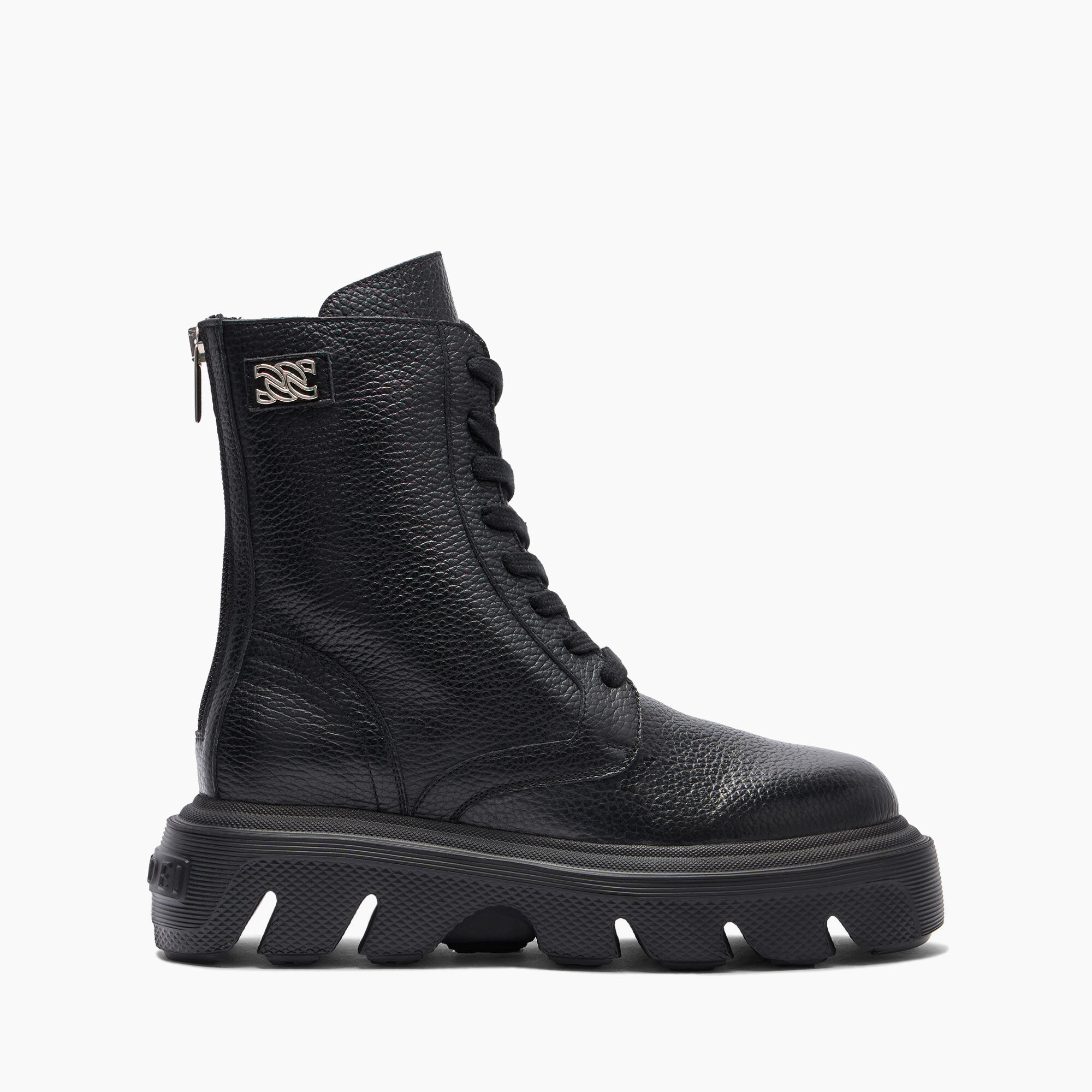 Generation C Leather Biker Boots in Black for Women Casadei
