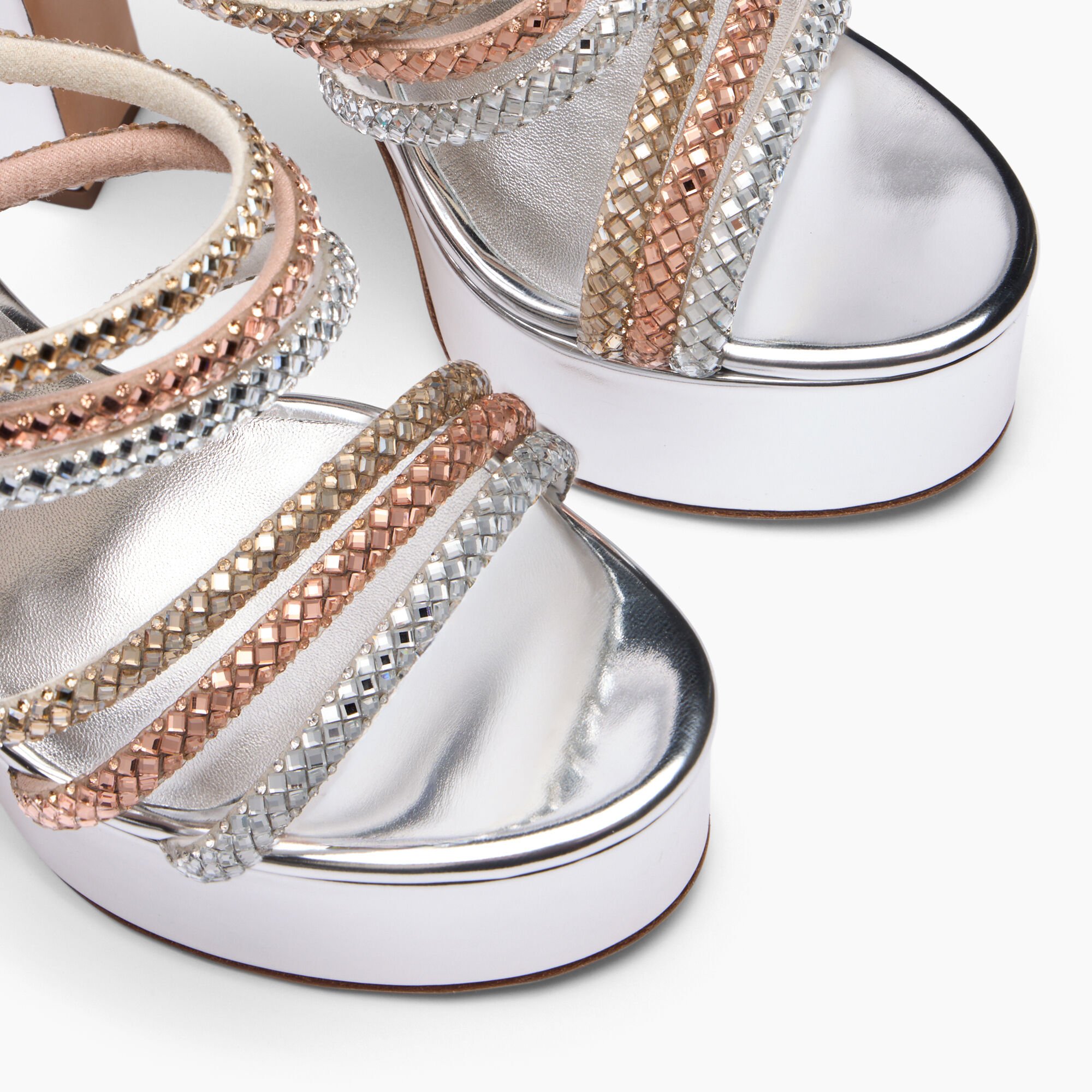 Casadei Plataforma Patty Andromeda Silver 1M514B1301C2967 Casadei Plataforma Patty Andromeda Silver 1M514B1301C2967