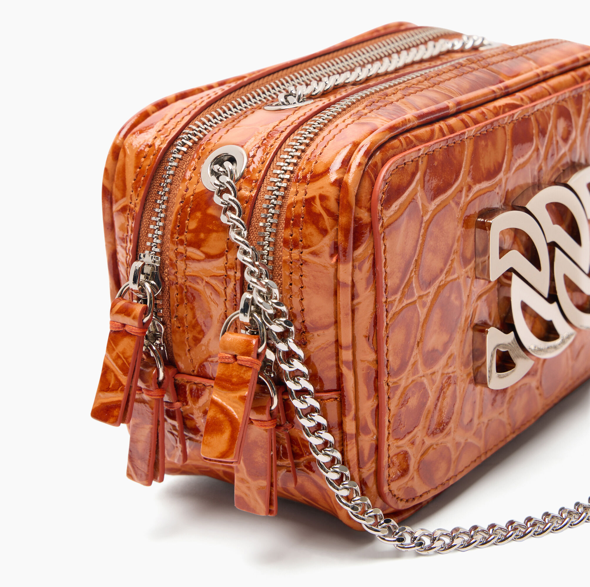 Casadei Soho Jurassic Camera Bag Paprika 3W466J0000SOHJK