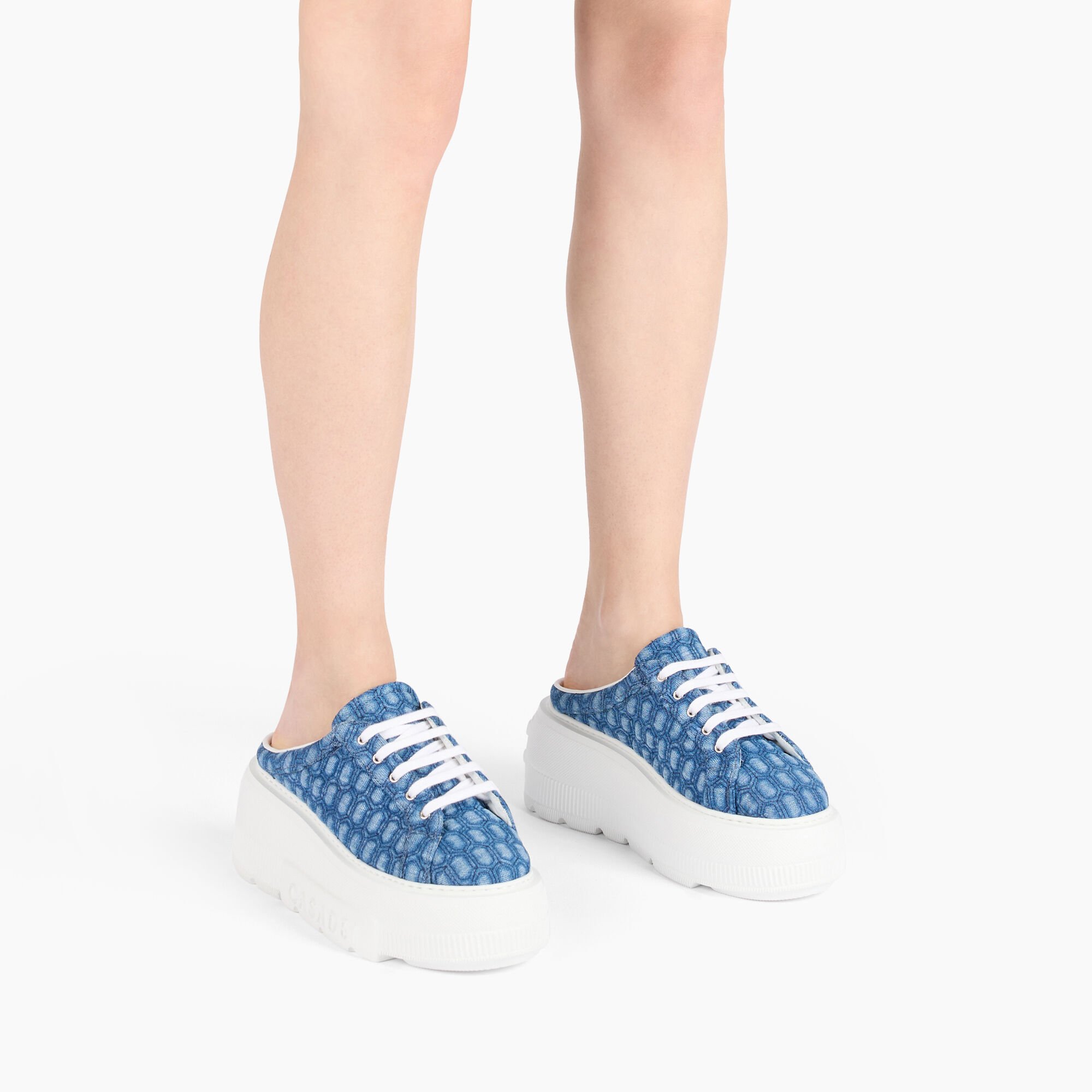 Casadei Nexus Sabot Denim Denim 2X072J0701DENCN