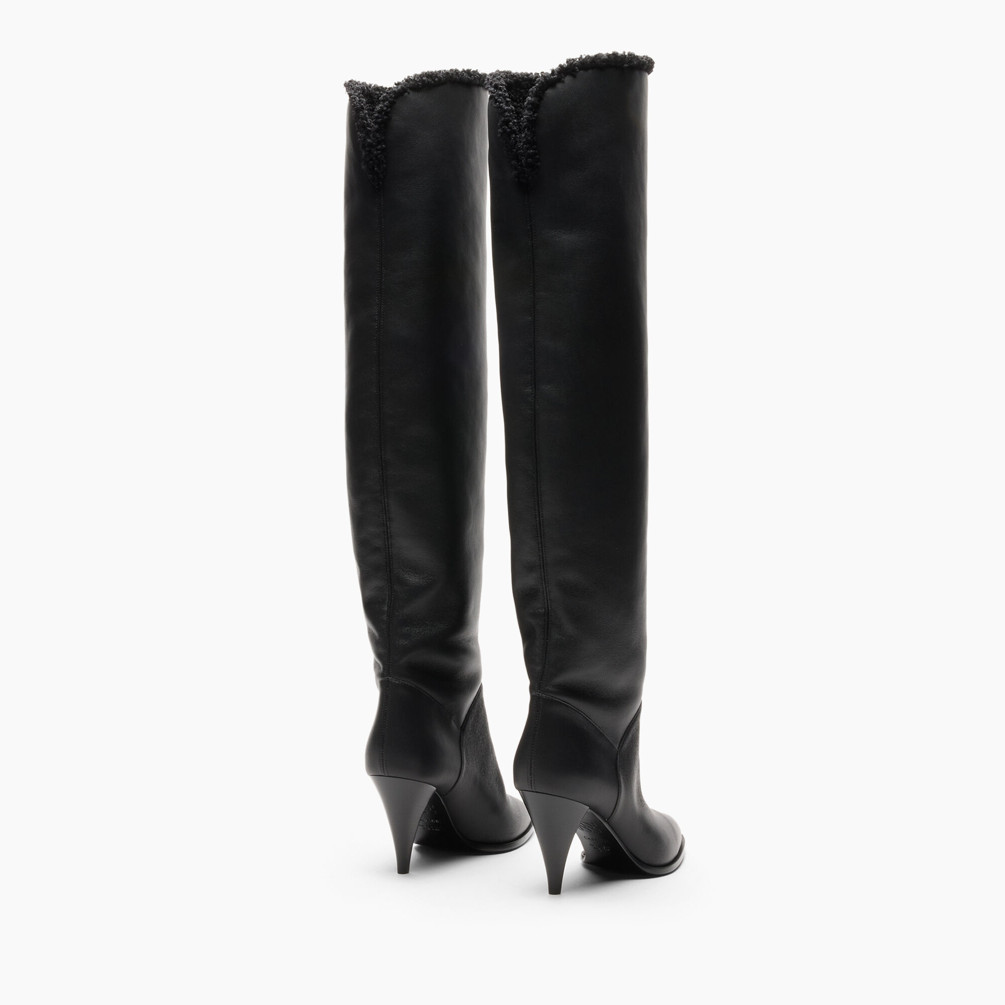 Casadei Venus Winnipeg Over The Knee Black 1T096C0811T0599