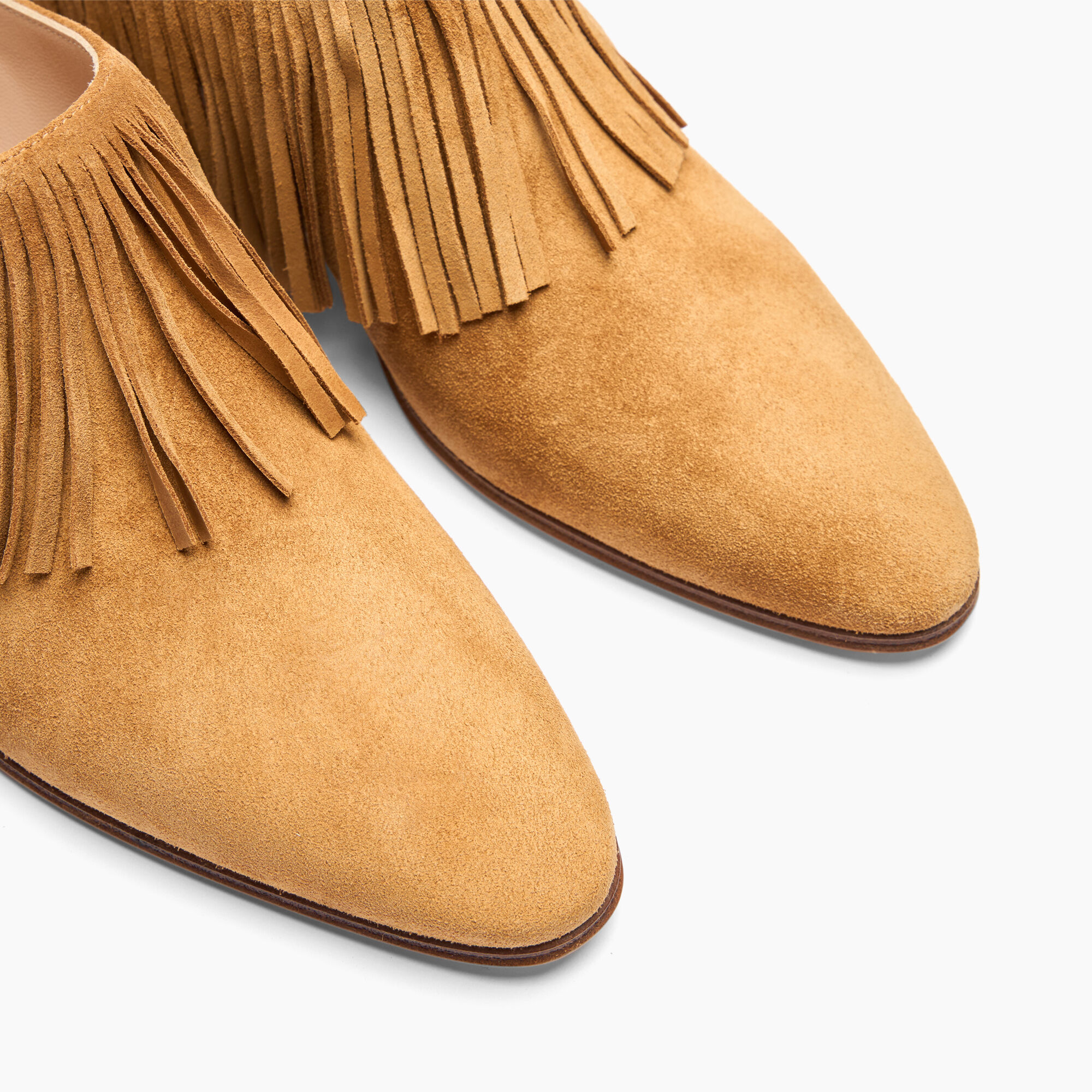 Casadei Beat Fringe Sabot Honey 1H020J0501NOMAD