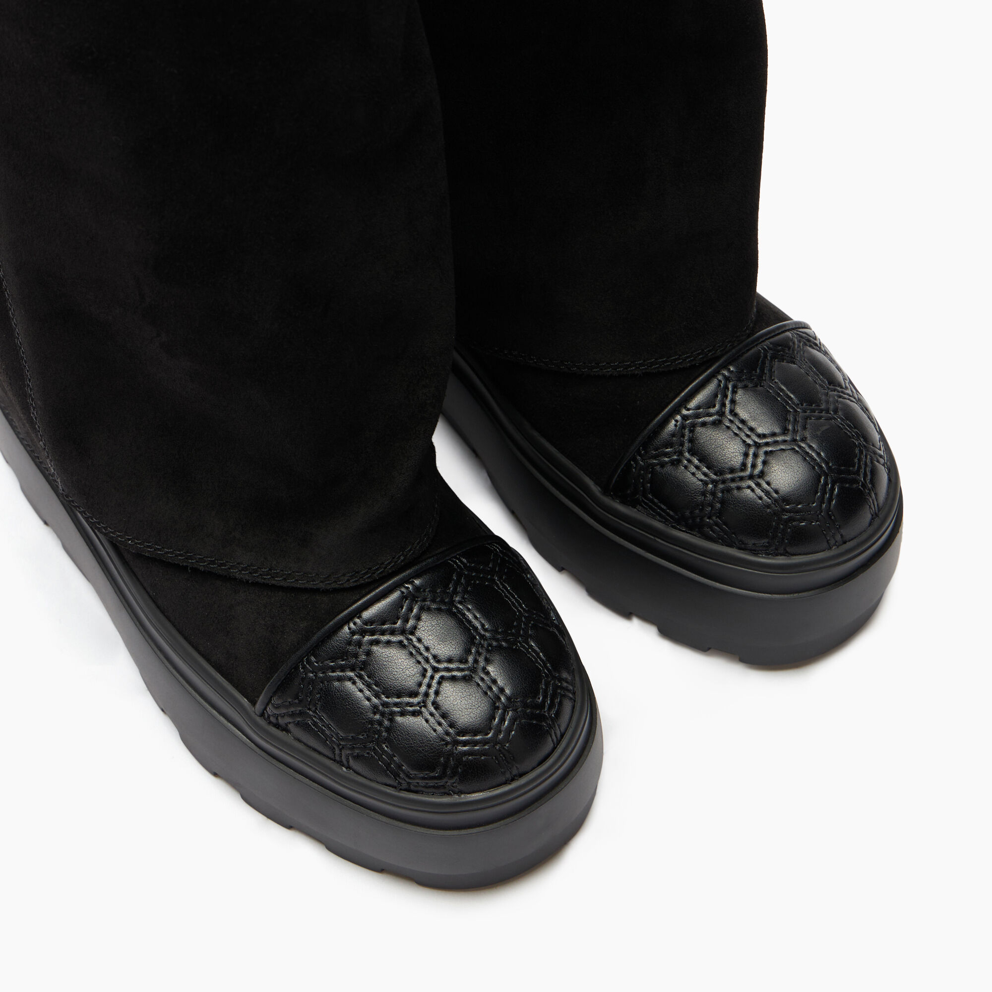  Maison Lab Double Face Suede Boots Black 2S356Y080NC2573