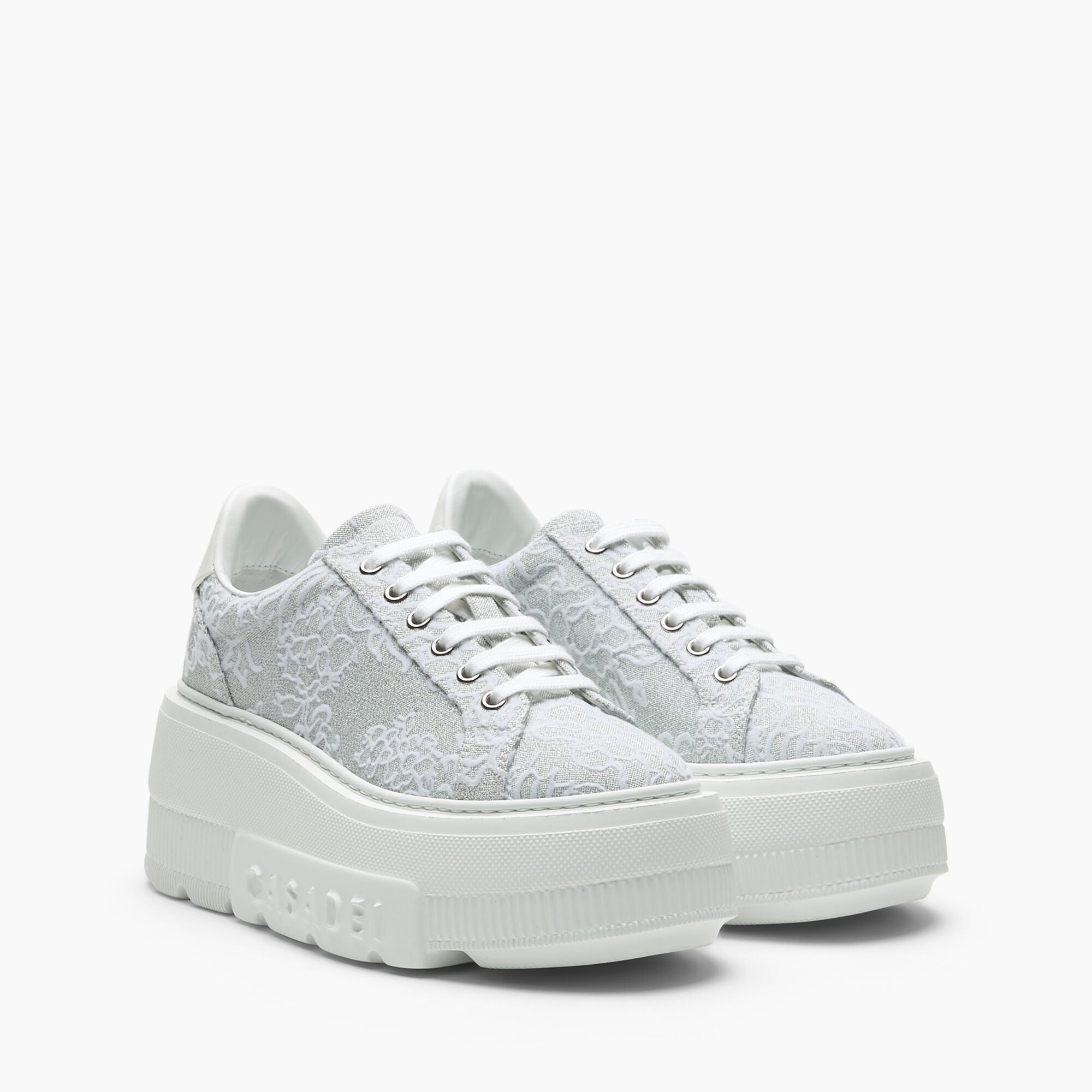 Casadei Nexus Rigel Sneaker Silver+White 2X140C0701C3096