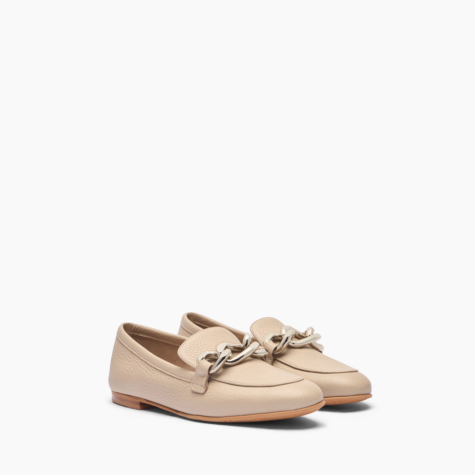 Casadei Antilope Chain Loafers Simply Taupe 1D282J0101C2003
