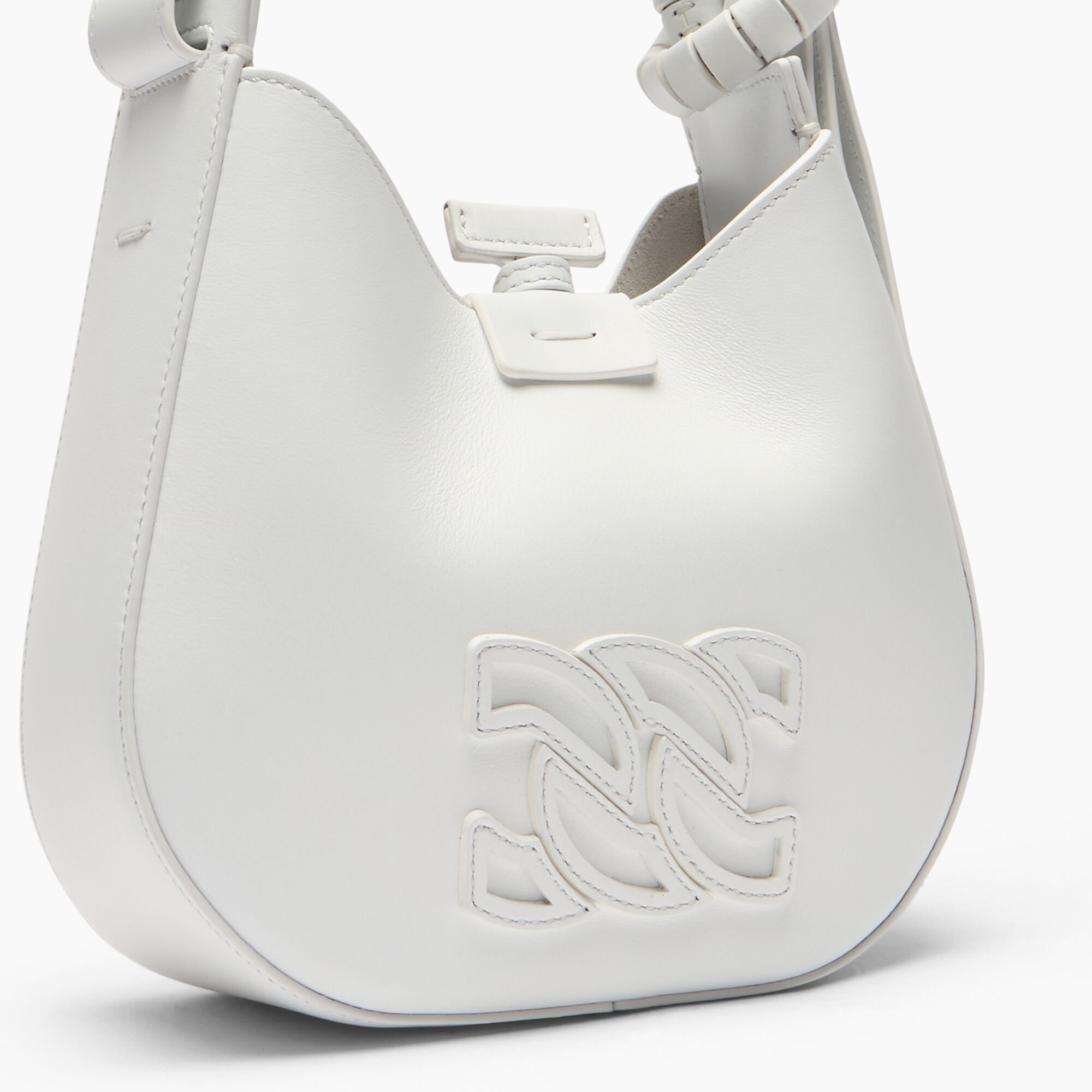 Casadei Mini Vandome Bag White 3W492B0000VDMNO Casadei Mini Vandome Bag White 3W492B0000VDMNO