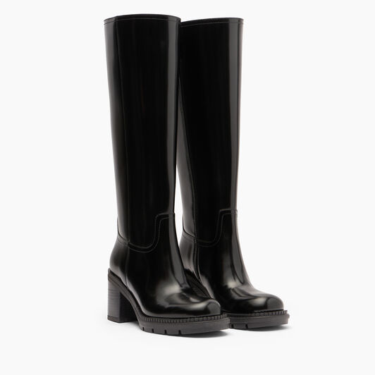 Casadei Concept Wizzard To The Knee Boots Black 1S370A0801C2858