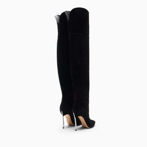 Casadei بوت بليد كورساريو فوق الركبة Black 1T076A100MC1832 Casadei بوت بليد كورساريو فوق الركبة Black 1T076A100MC1832