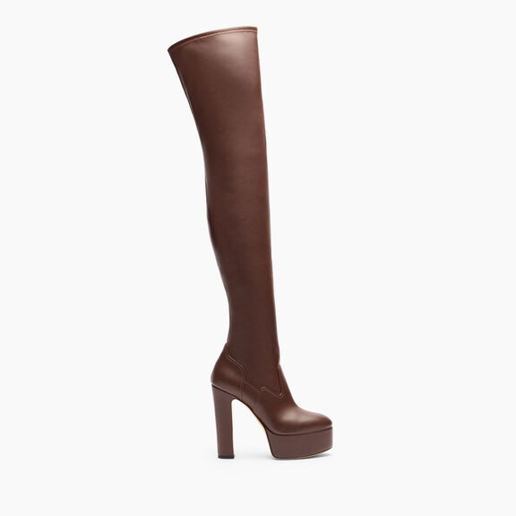 Casadei بوت باتي فوق الركبة Sella 1T084A1301LAABD Casadei بوت باتي فوق الركبة Sella 1T084A1301LAABD