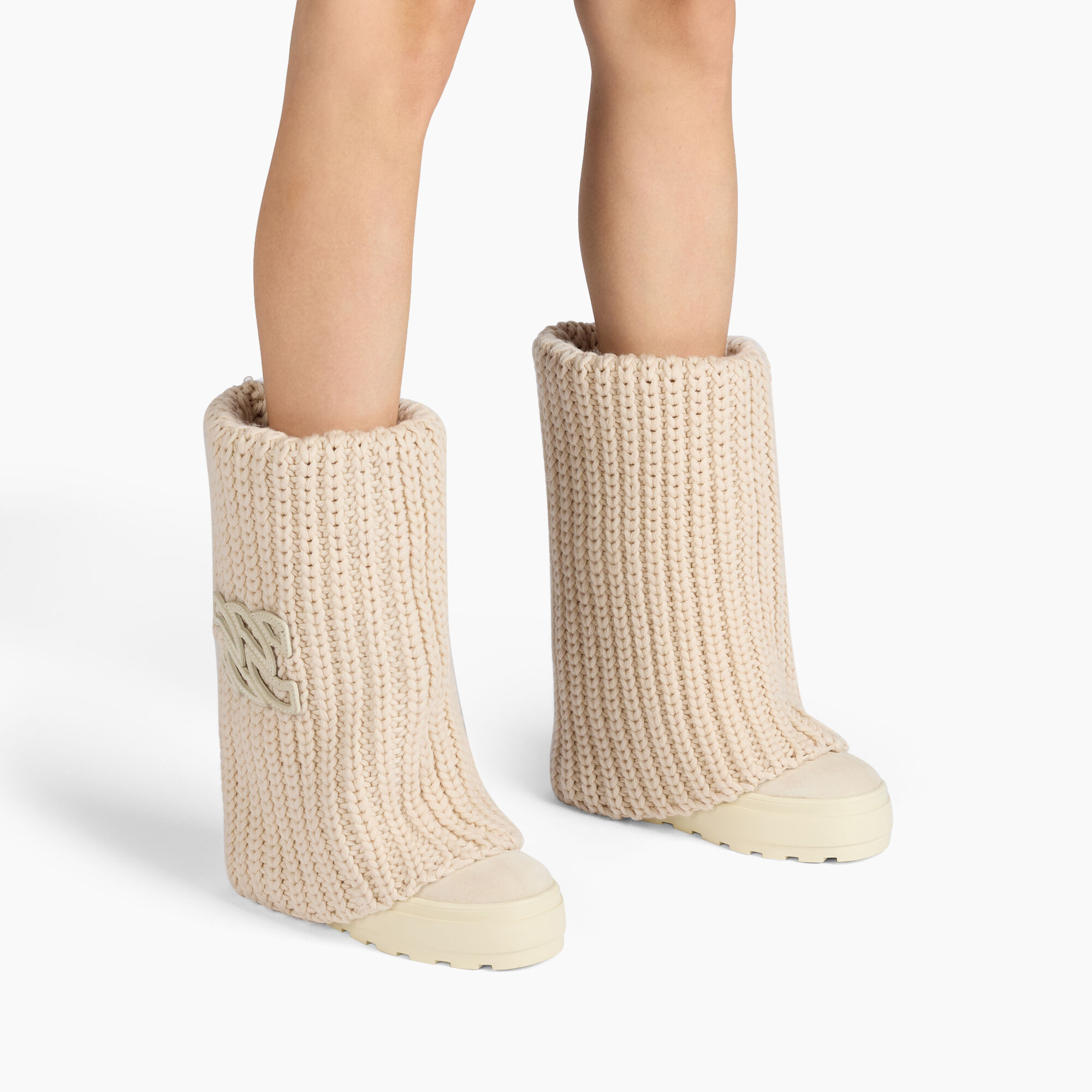 Casadei Double Face High Boot Yogurt 2S399A0811T0562