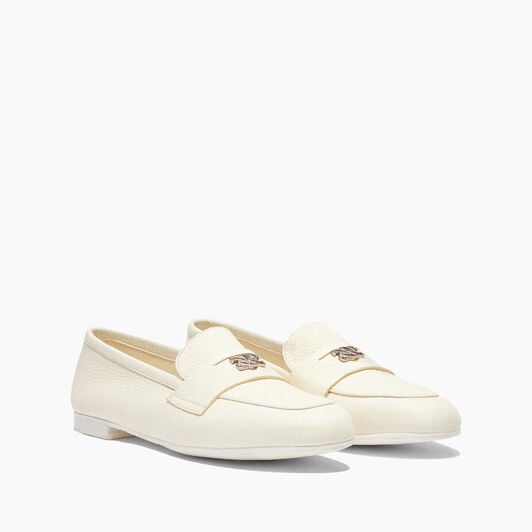Casadei Antilope Loafers Off White 1D283J0101C2363 Casadei Antilope Loafers Off White 1D283J0101C2363