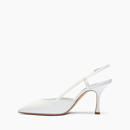 Casadei Winnie Bride Slingback White 1G643J0801WTIFF
