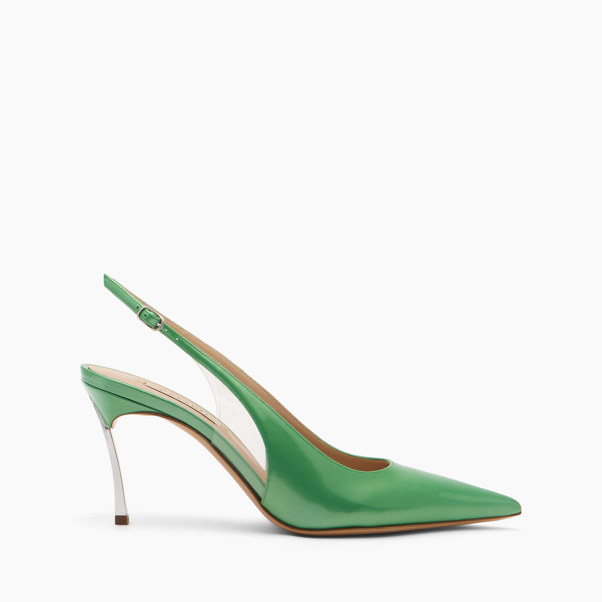 Superblade Samurai Slingback in Emerald for Women | Casadei®