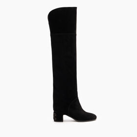 Casadei Muni Nomad Over The Knee Black 1T081A0501NOMAD