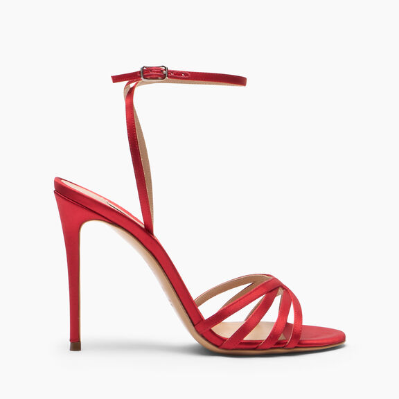 Casadei صندل Julia Satin Flame 1L420B1001SATIN Casadei صندل Julia Satin Flame 1L420B1001SATIN