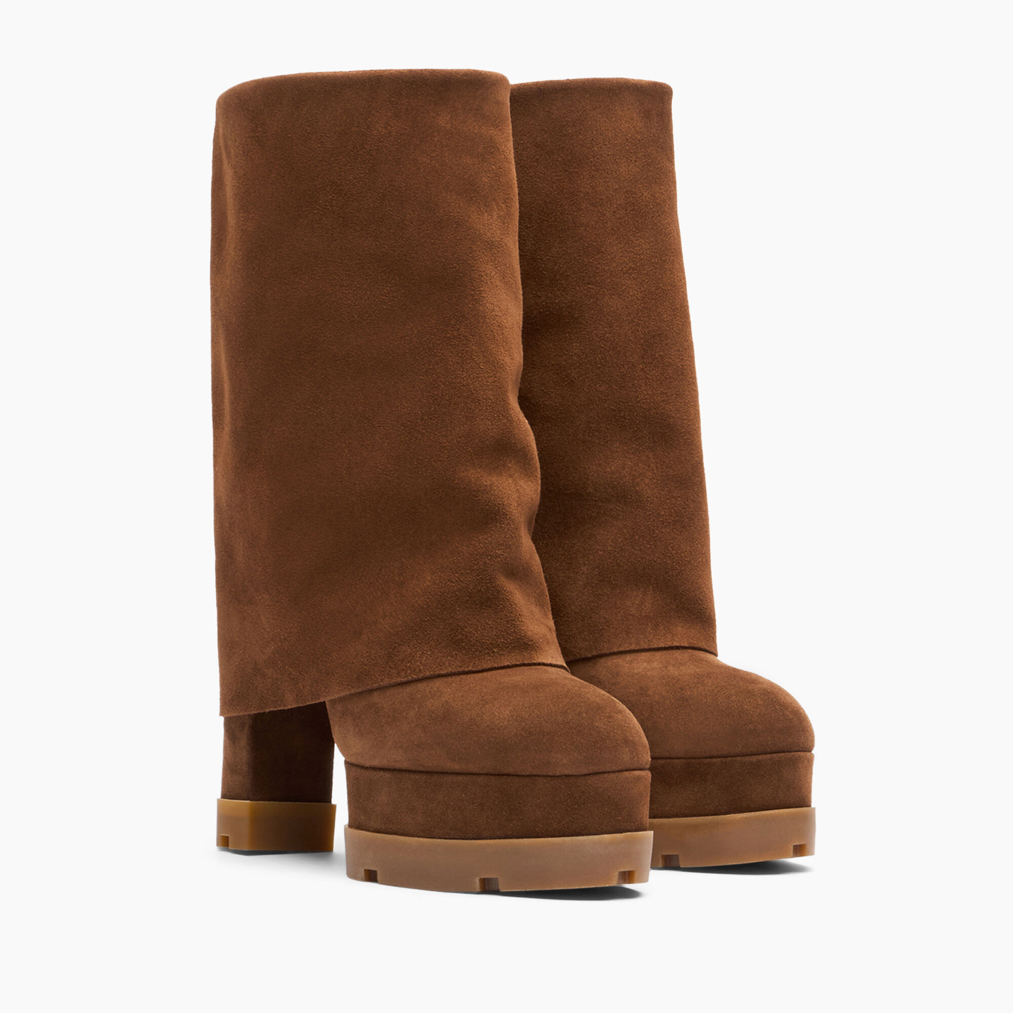 Casadei Nancy Reversable Suede Boots Sella 1S246Z1201RENNA